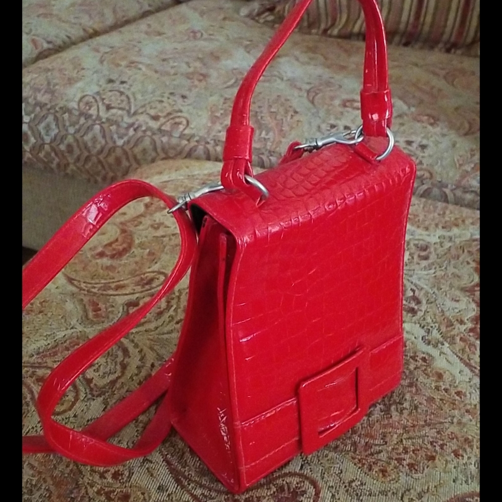 NEW "Unlisted" Kenneth Cole Satchel Handbag Purse - Picture 3 of 11